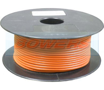 Orange Single Core Cable 14/0.30mm 1.0mm² 50m Roll BOW9070000TT